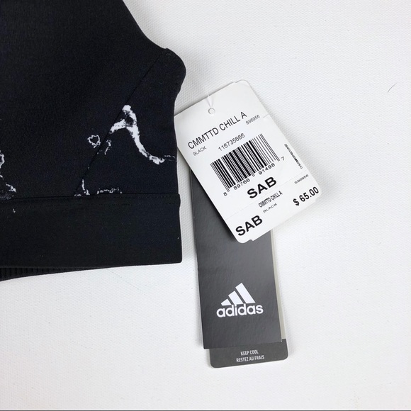 NEW Adidas Committed Chill AB Sports Bra - Picture 4 of 8